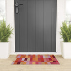 Color Blocks / Summer Fields Welcome Mat Gallery Image 3