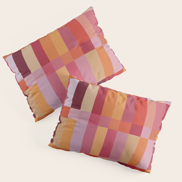 Color Blocks / Summer Fields Pillow Sham Gallery Image 1