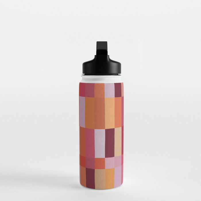 Color Blocks / Summer Fields Water Bottle Gallery Image 3