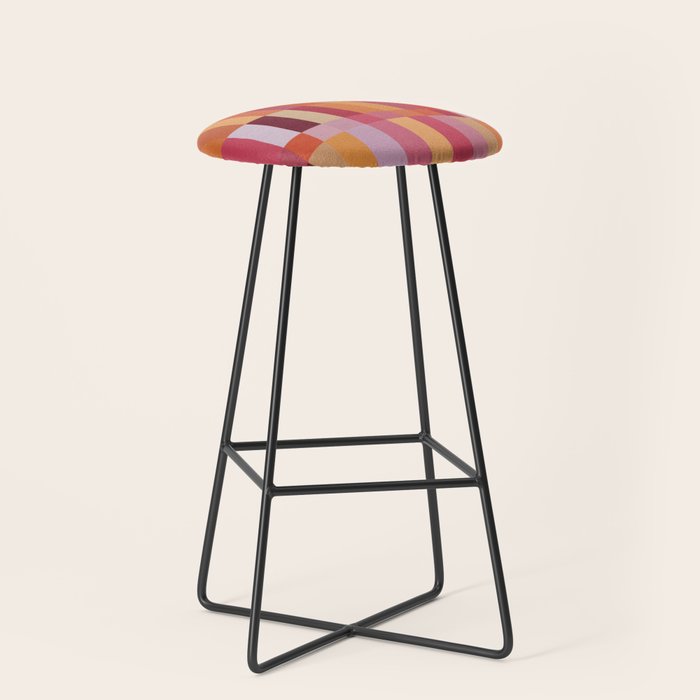 Color Blocks / Summer Fields Stool Gallery Image 1