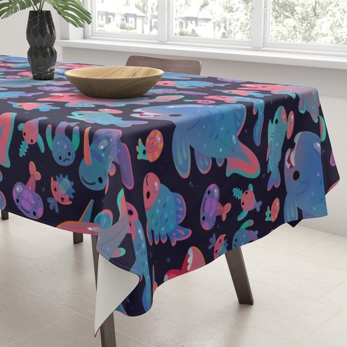 Devonian baby - dark Tablecloth Gallery Image 3