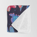 Devonian baby - dark Throw Blanket Gallery Image 3