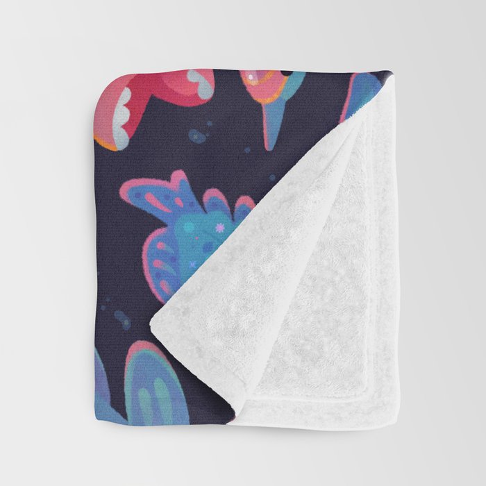 Devonian baby - dark Throw Blanket Gallery Image 3