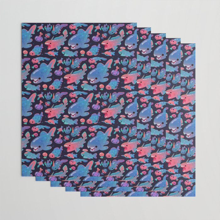 Devonian baby - dark Wrapping Paper Gallery Image 3