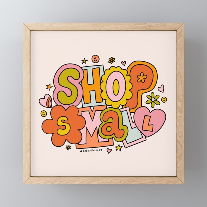 Shop Small Mini Art Print Gallery Image 1