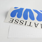 Marseille Blue: Matisse Color Paper Cutouts 03 Wrapping Paper Gallery Image 2