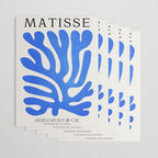 Marseille Blue: Matisse Color Paper Cutouts 03 Wrapping Paper Gallery Image 3