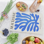 Marseille Blue: Matisse Color Paper Cutouts 03 Cutting Board Gallery Image 2