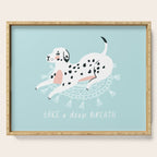 Cute dalmatian Serving Tray Gallery Image 1