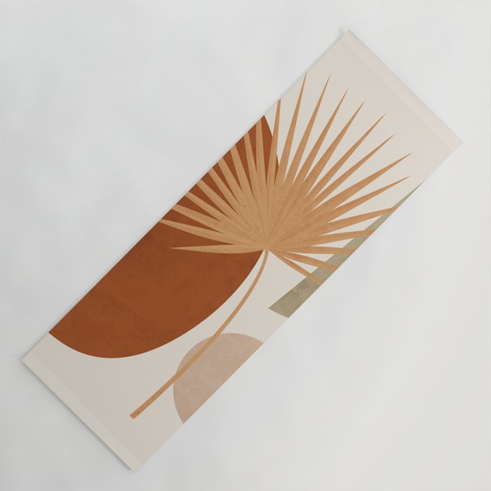 Tropical Leaf- Abstract Art 14 Yoga Mat Gallery Image 1