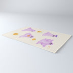 Purple Ghosts Rug Gallery Image 3