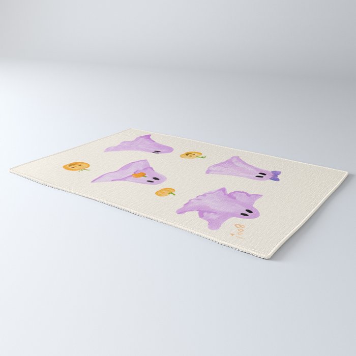Purple Ghosts Rug Gallery Image 3