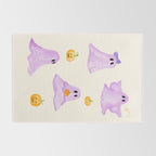 Purple Ghosts Rug Gallery Image 2