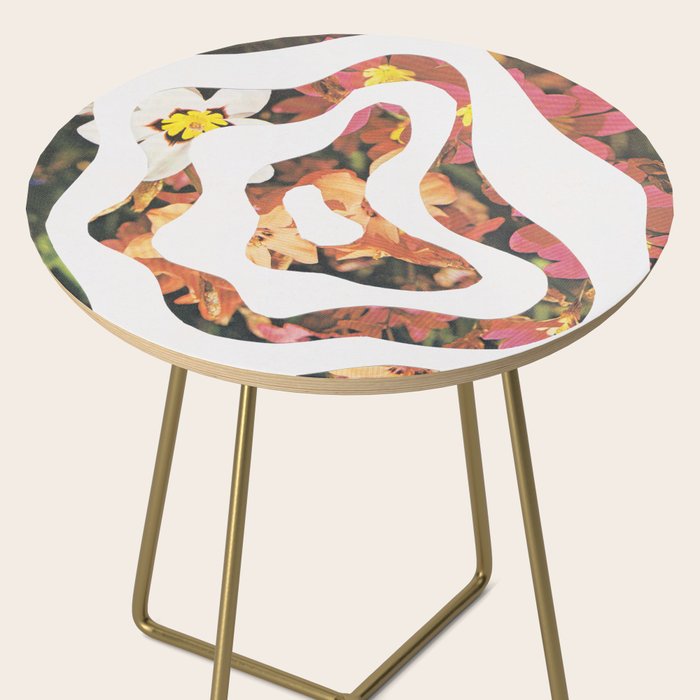 Contours of Blooms #1 Side Table Gallery Image 2
