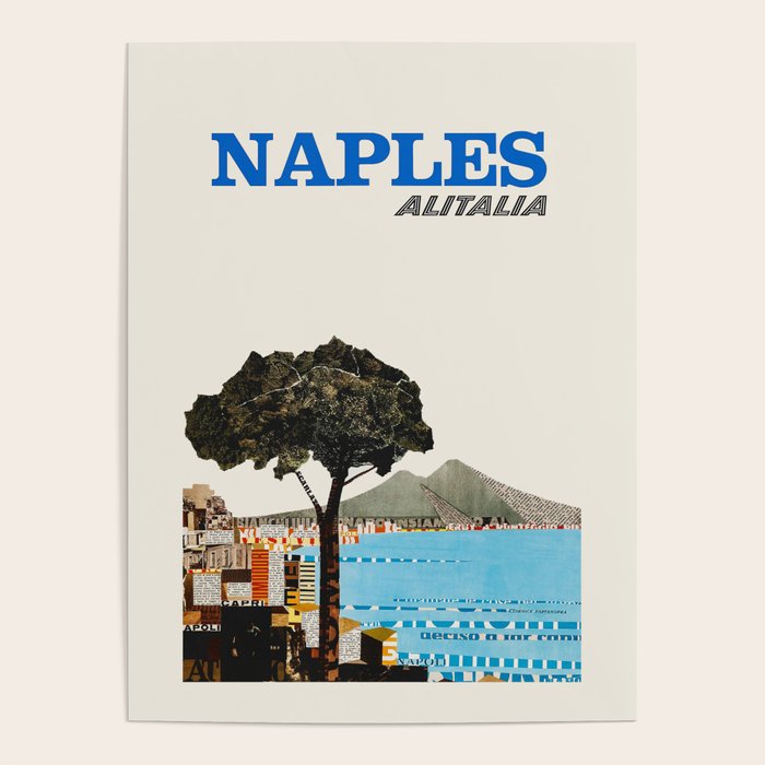 Naples Vintage Travel Poster, 1960s Poster Gallery Image 4