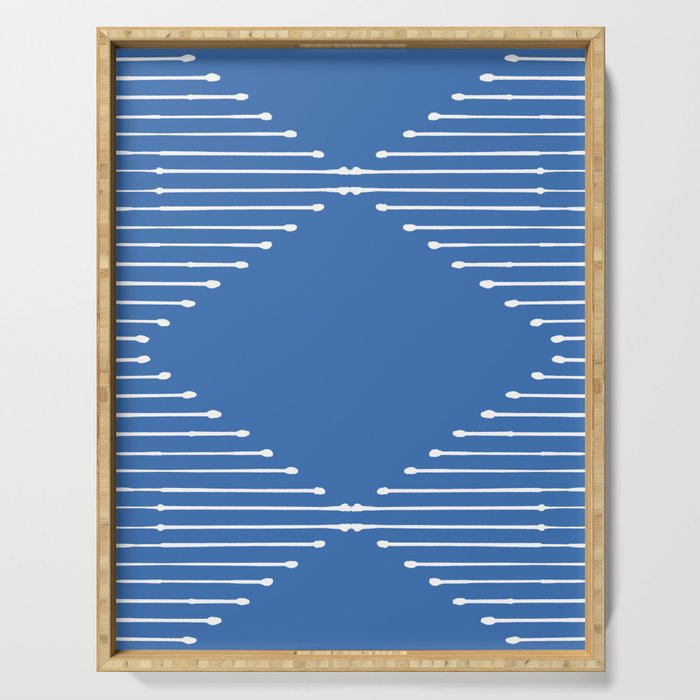 Geo (Sky Blue) Serving Tray Gallery Image 1
