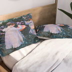 John Singer Sargent Oeillet, Lily, Lily, Rose (1886) Pillow Sham Gallery Image 2