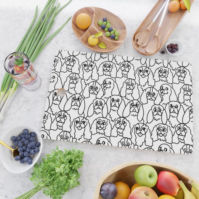 Oh Cavalier King Charles Spaniel Cutting Board Gallery Image 2