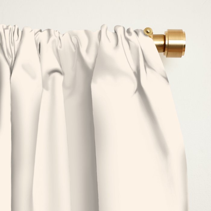 Mid Century Modern Geometric 43 in Coral Orange (Rainbow and Sun Abstraction) Window Curtain Gallery Image 2