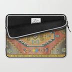 Moroccan Berber Geometric Rug Pattern Laptop Sleeve Gallery Image 2