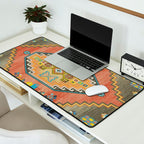 Moroccan Berber Geometric Rug Pattern Desk Mat Gallery Image 2