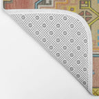 Moroccan Berber Geometric Rug Pattern Bath Mat Gallery Image 2