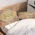 Moroccan Berber Geometric Rug Pattern Pillow Sham Gallery Image 2