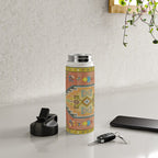 Moroccan Berber Geometric Rug Pattern Water Bottle Gallery Image 4