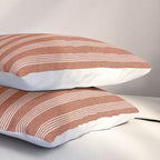 wynwood vertical stripes - ginger Pillow Sham Gallery Image 3