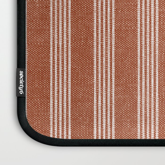 wynwood vertical stripes - ginger Laptop Sleeve Gallery Image 3