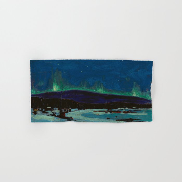 Tom Thomson Northern Lights Canadian Landscape Artist Towels Gallery Image 1