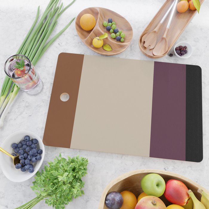 Contemporary Color Block VI Cutting Board Gallery Image 2
