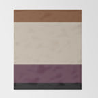 Contemporary Color Block VI Throw Blanket Gallery Image 2
