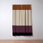 Contemporary Color Block VI Window Curtain Gallery Image 3