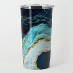 Aerial Ocean Abstract Travel Mug Gallery Image 1