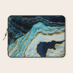 Aerial Ocean Abstract Laptop Sleeve Gallery Image 1