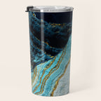 Aerial Ocean Abstract Travel Mug Gallery Image 3