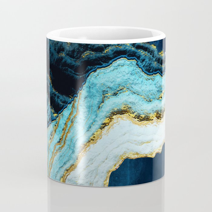 Aerial Ocean Abstract Coffee Mug Gallery Image 4