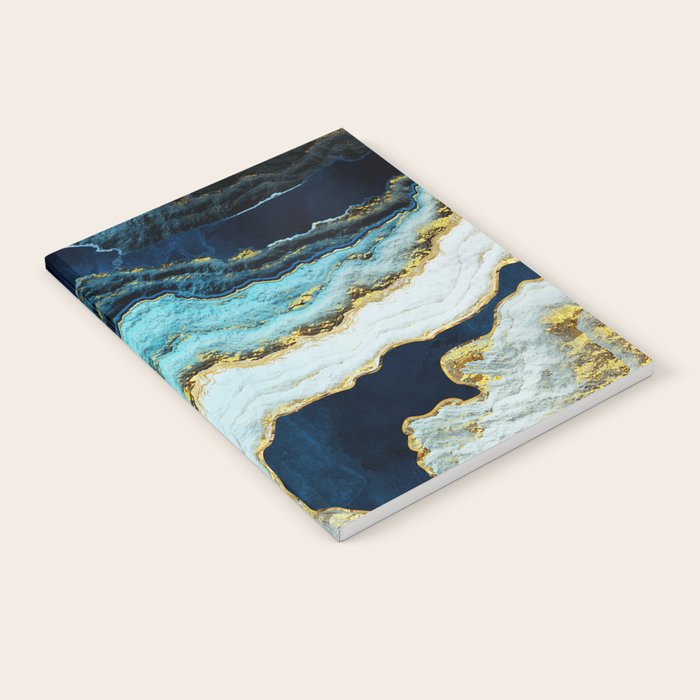 Aerial Ocean Abstract Notebook Gallery Image 1