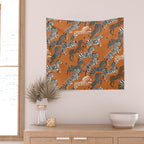 Zebra Race Wall Tapestry Gallery Image 2