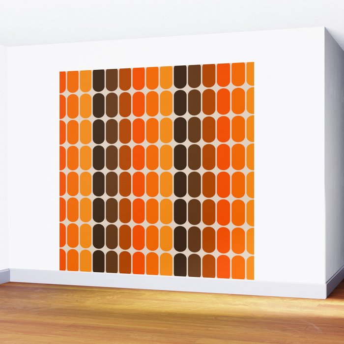 Golden Capsule Wall Mural Gallery Image 2
