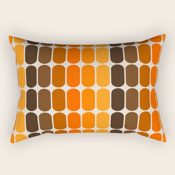 Golden Capsule Rectangular Pillow Gallery Image 1