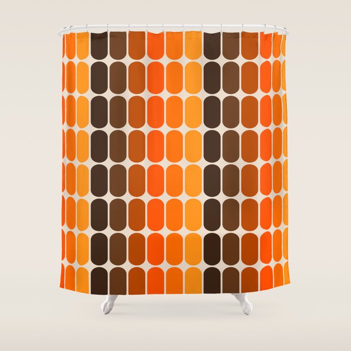 Golden Capsule Shower Curtain Gallery Image 1