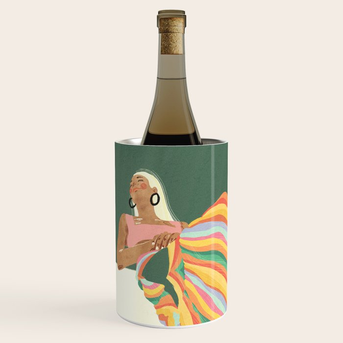 Rainbow Lady Wine Chiller Gallery Image 2