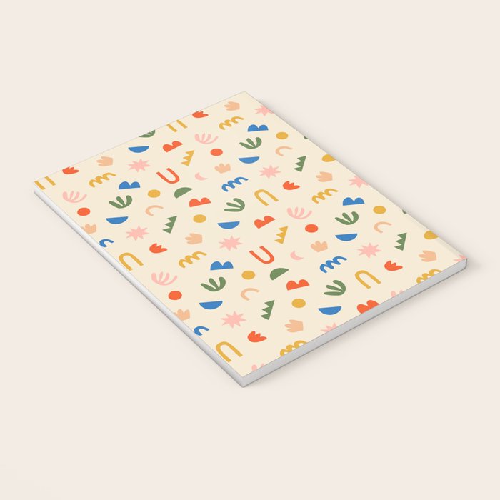 Abstract organic nature shape art pattern Notebook Gallery Image 3