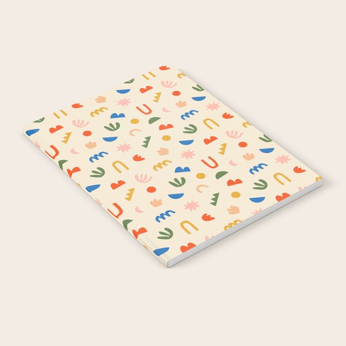 Abstract organic nature shape art pattern Notebook Gallery Image 2