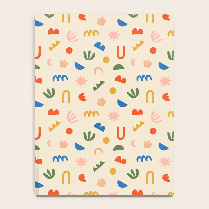 Abstract organic nature shape art pattern Notebook Gallery Image 4
