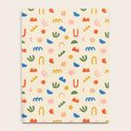 Abstract organic nature shape art pattern Notebook Gallery Image 4