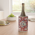 Antique Chinese Dragon Rug Print Wine Chiller Gallery Image 4