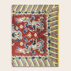 Antique Chinese Dragon Rug Print Notebook Gallery Image 4